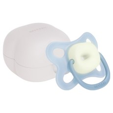 모윰 소프트 윙 쪽쪽이 + 전용케이스 세트, 3단계, 미드나잇 블루, 1세트