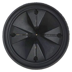 廚餘機 研磨式廚餘處理機 防濺蓋 橡膠蓋 8.5cm, 單一商品, 黑色