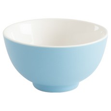 해피정 파스텔 무광 도자기 밥그릇 볼 200ml, 블루, 1개