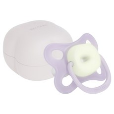 모윰 소프트 윙 쪽쪽이 + 전용케이스 세트, 1단계, 미드나잇 퍼플, 1세트