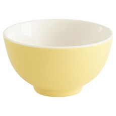 해피정 파스텔 무광 도자기 밥그릇 볼 200ml, 옐로우, 1개