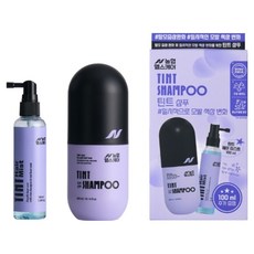 nonghyup healthcare 遮蓋白髮 防掉髮 頭皮護理染髮洗髮精 2件組, 1套