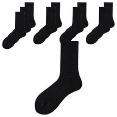 女神 女款多用途氣墊底慢跑運動長襪 10雙組, 黑色, 1套