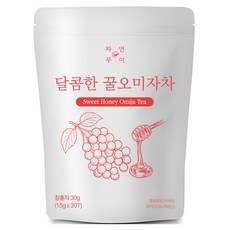 Jayeonmui 香甜蜂蜜五味子茶, 1.5g, 1個, 20入