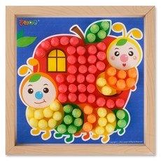 PLAYCORN 相框製作 4人份, 毛毛蟲相框, 1個