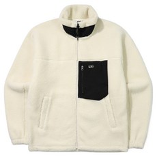 휠라 남녀공용 우븐 패치 보아 플리스 FS2PLE4103X