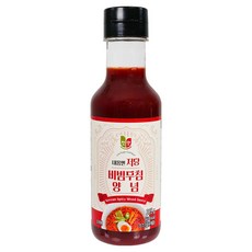 첫맛 내몸엔 저당 비빔무침 양념, 365g, 1개