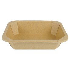 NAPKIN KOREA Kraft 牛皮紙長方形八角容器 RS900, 300個, 1入