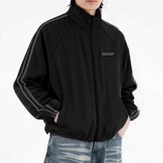 韓國 UMM 男士雙線運動田徑運動夾克