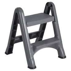 Rubbermaid 樂柏美 折疊式雙層踏板椅, 1個