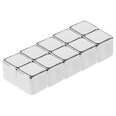 월드크린 네오디뮴 큐브 자석 5 x 5 mm, 10개