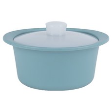 微波爐用矽膠蒸籠 大款(21 x 9.5 cm), 藍色, 1個