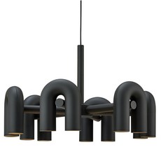 아고 서커스 샹들리에 라지, Charcoal