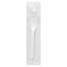 Draw Life 一次性叉子 Best White, 200個, 1入