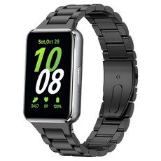 Watch Standard 霧面金屬錶帶, 黑色, 1個