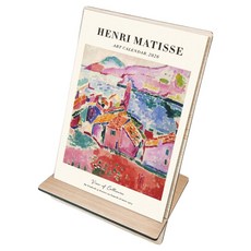 funyz 2026年桌曆 + 支架組, 亨利·馬諦斯, 1個