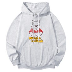 ILLUSO 男女通用 迪士尼 小熊維尼 連帽T恤