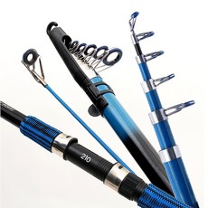 싸파 커플 플레이 릴대 낚시대, 블루