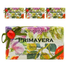 알카미아비누 무당벌레 향수 비누 프리마베라, 200g, 4개