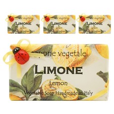 알키미아 무당벌레비누 레몬, 200g, 4개