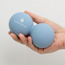 하디로어 프리미엄 듀얼 땅콩 마사지볼, 스카이 블루, 1개
