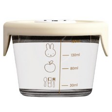 Bo friends Miffy 矽膠蒸汽孔玻璃容器, 1個, 混色
