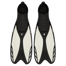 아레나 롱핀 오리발 A5AC1AF01, WHITE