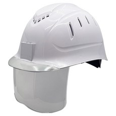 DONGMYUNG 輕量透氣透明視窗煙燻護目鏡, 白色, 1個