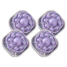 濾網洗衣球, 紫色, 4個