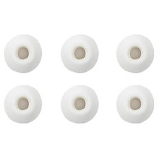 COMPLY TrueGrip MAX 適用於 AirPods Pro 1 / 2代專用 MAX 耳塞 S 6入, 白色, 1個, COMPLY 泡棉耳塞