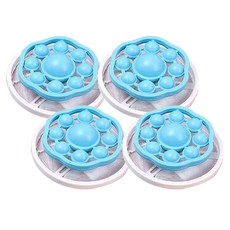 過濾網洗衣球, 藍色, 4個