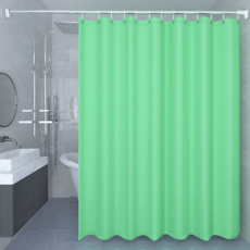 KODACHIEF 레어한 샤워커튼, 연두색, 1개