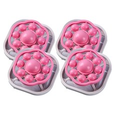 過濾網洗衣球, 粉紅色, 4個