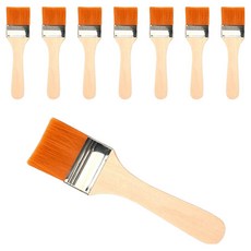 덕플라이 백붓 목공 인테리어 DIY 칠작업용 페인트붓, 8개