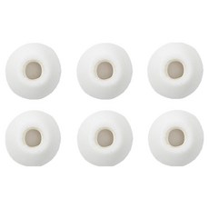 COMPLY TrueGrip MAX 適用於 AirPods Pro 1 / 2 代專用 MAX 耳塞套 L 6入, 白色, 1個, COMPLY 泡棉耳塞套