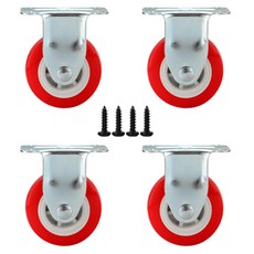 EMPIRE 抽屜 衣櫃 收納箱 傢俱 平板固定 W型腳輪, 4個