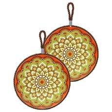 Komoton 摩登實用型砂鍋鍋墊 類型7, 2個