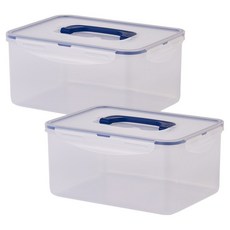 Ecosense Joarak 長方形密封容器, 2個, 4.3L