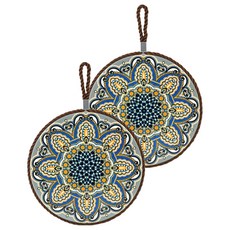 Komoten 現代實用型砂鍋墊 類型10, 2個