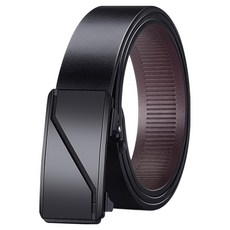 Elsso 男士時尚啞光扣環西裝腰帶 自動皮帶