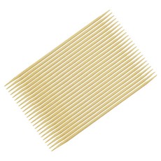 斯旺 一次性魚板 烤肉 雞肉串 全雞 竹籤 雙頭尖 2.5mm x 10cm, 1個, 1000入