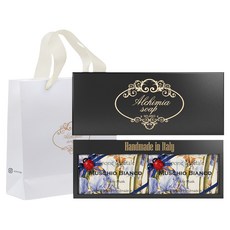 ALCHIMIA 白麝香香皂 2入 + 黑色禮物盒 + 提袋, 1個