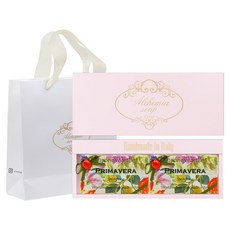 ALCHIMIA Primavera 香皂 2入 + 粉紅色禮物盒 + 提袋, 1個