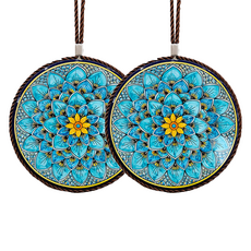 Komoten 現代實用型砂鍋墊 類型4, 2個