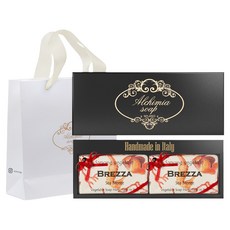 ALCHIMIA Brezza香皂 2入 + 黑色禮物盒 + 購物袋, 1個