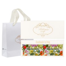 ALCHIMIA Primavera 香皂 2入 + 象牙白禮盒 + 購物袋, 1個