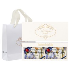 ALCHIMIA 白麝香皂 2入 + 象牙白禮盒 + 提袋, 1個