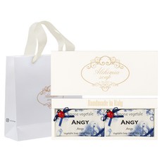 알카미아비누 비누 엔지 2p + 선물상자 아이보리 + 쇼핑백, 1개