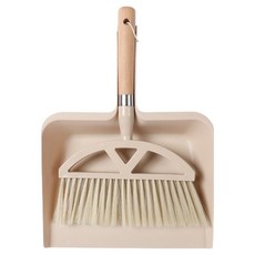 플로리 나무 손잡이 미니 브러쉬 + 쓰레받이 세트, 스킨 B, 1세트