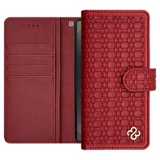 SMC Ellen 格紋錢包式日誌型手機殼